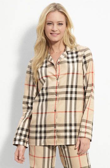 burberry plaid cotton fabric|burberry pajamas for women.